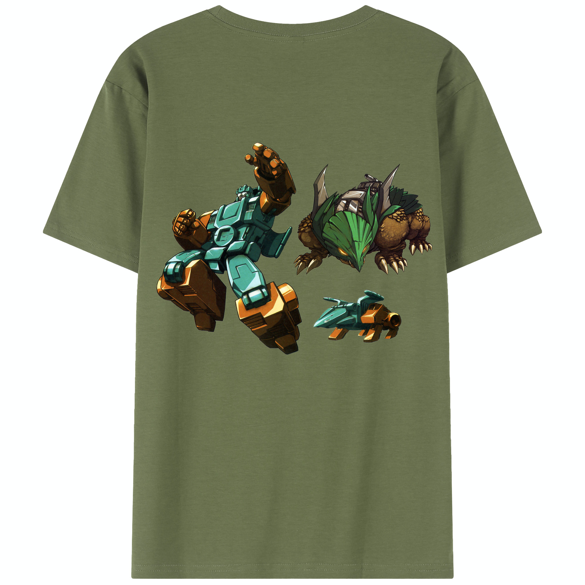 （画像用）  綿100％半袖Tシャツ（背面プリント）